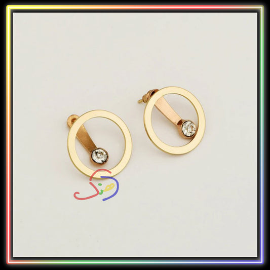 Rounded Beauty Ear-studs