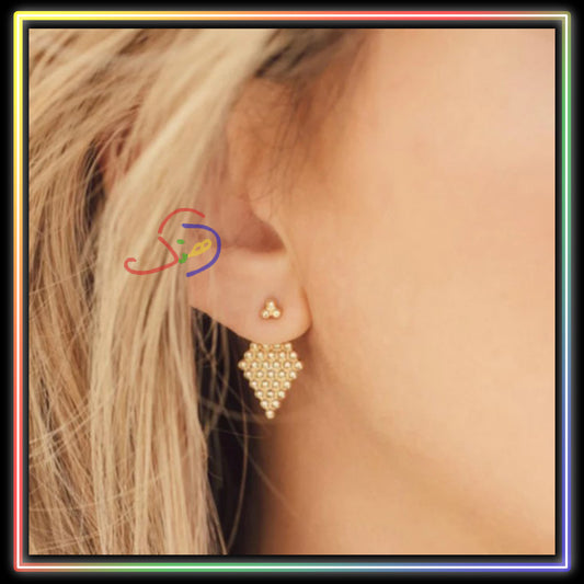 Diamond Style Ear-studs
