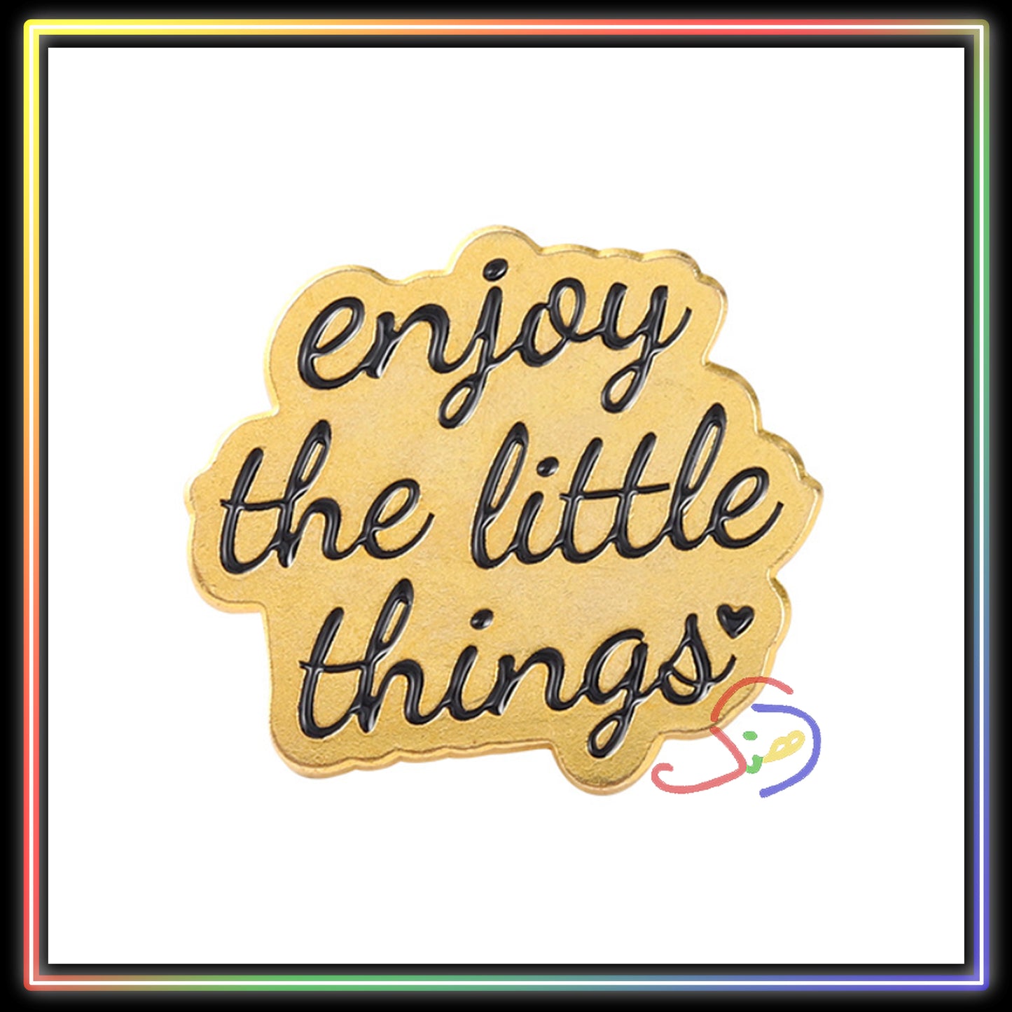 Enjoy Little Things Pin