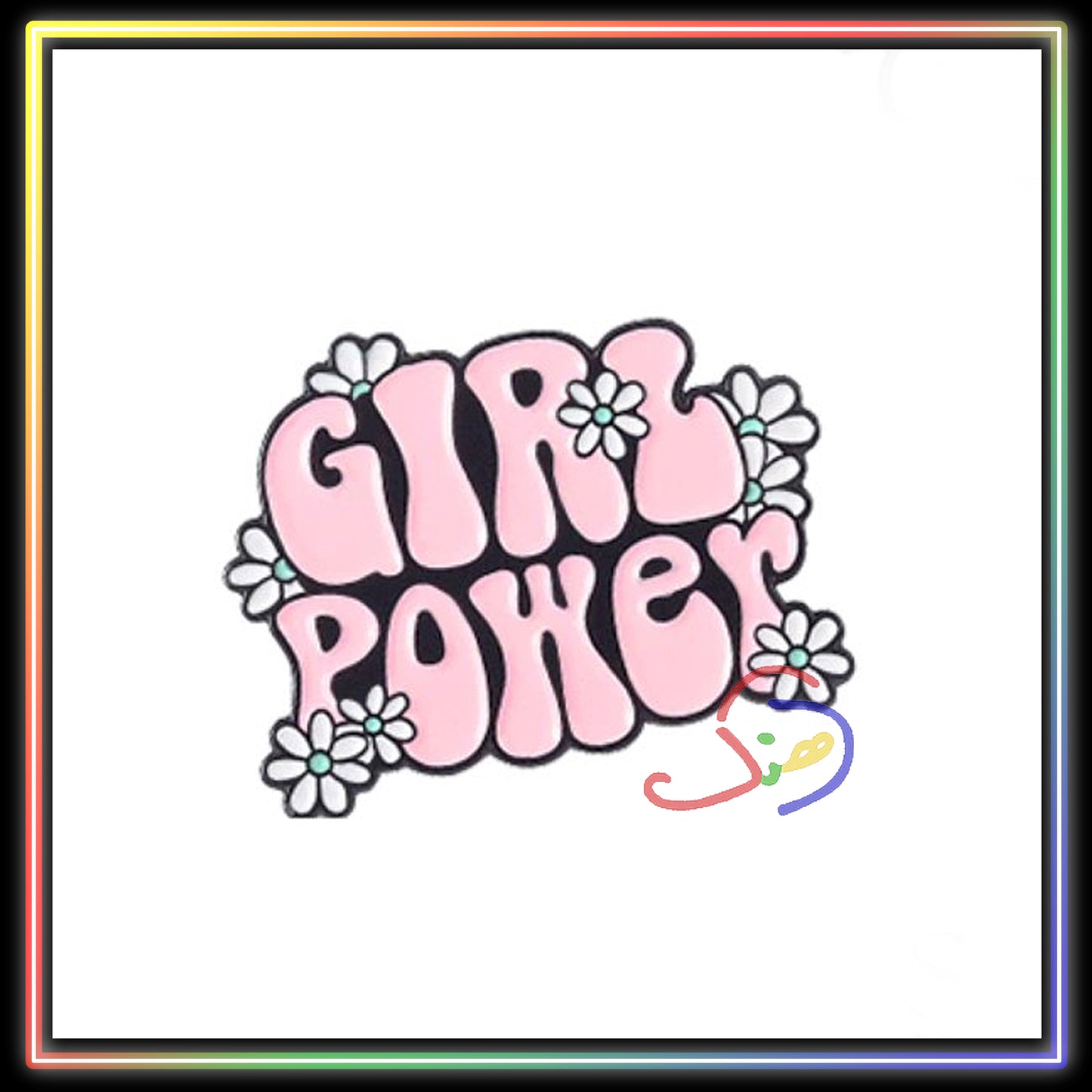 Girl Power Brooch