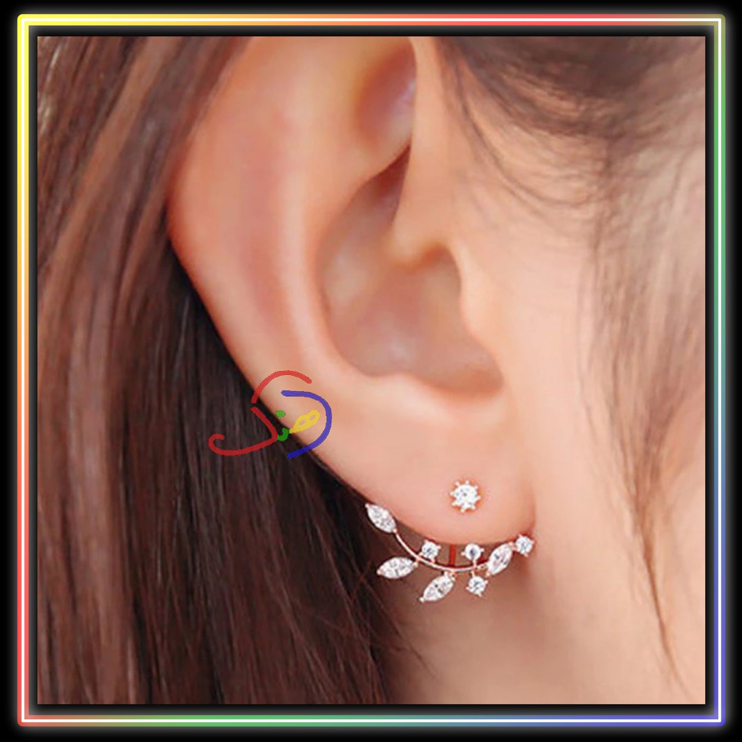Leafy Ear-studs