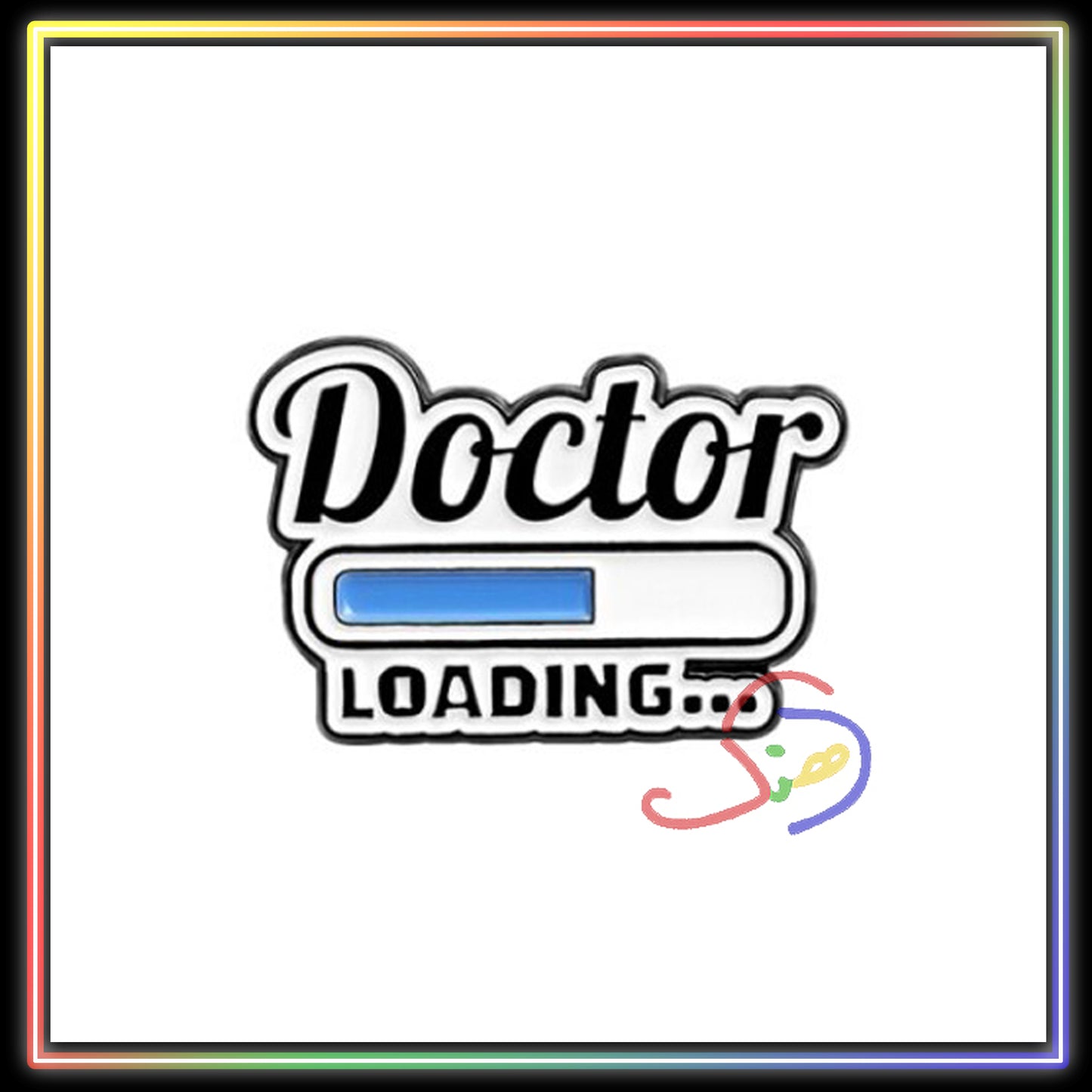 Doctor Loading Brooch