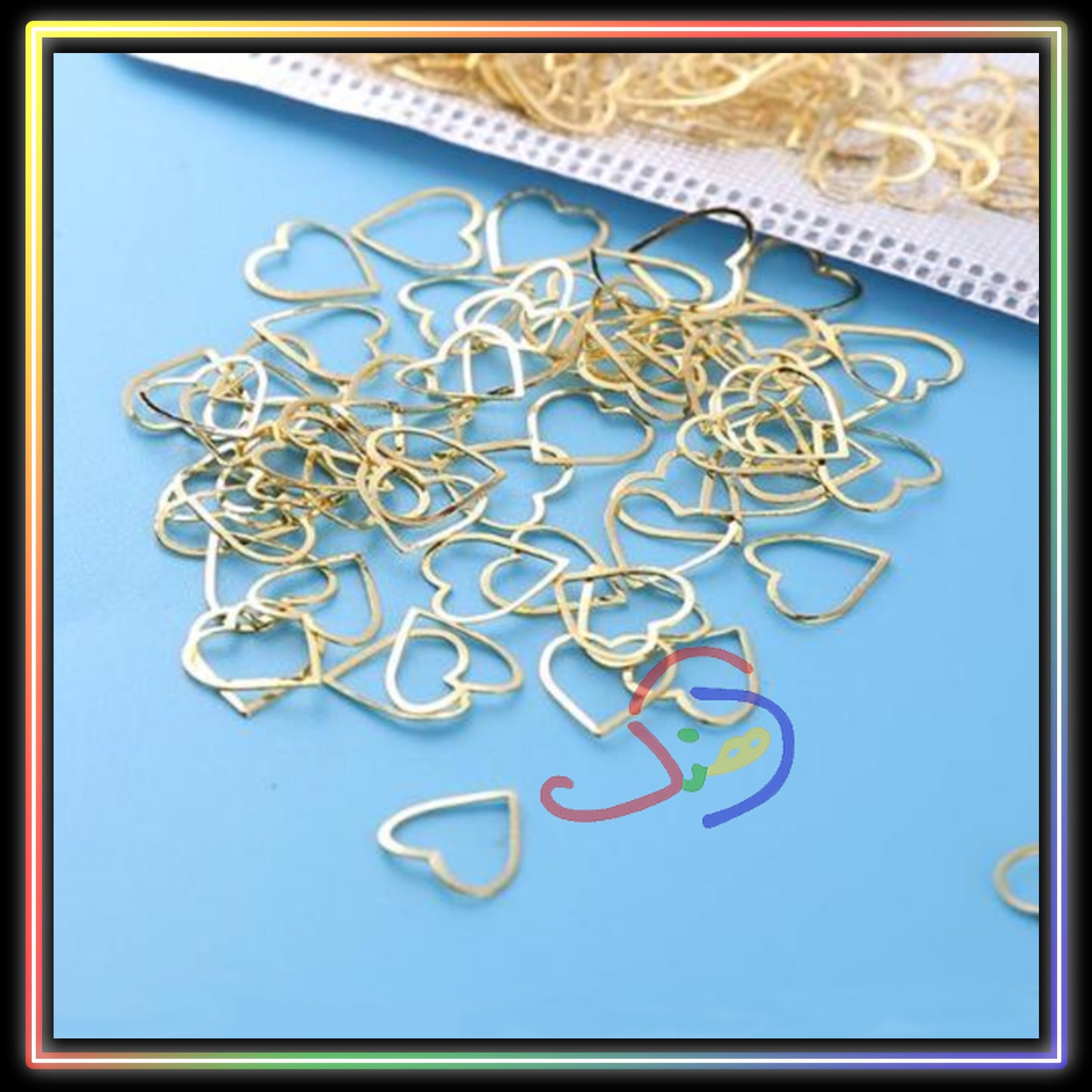 Nail Art Love Charms