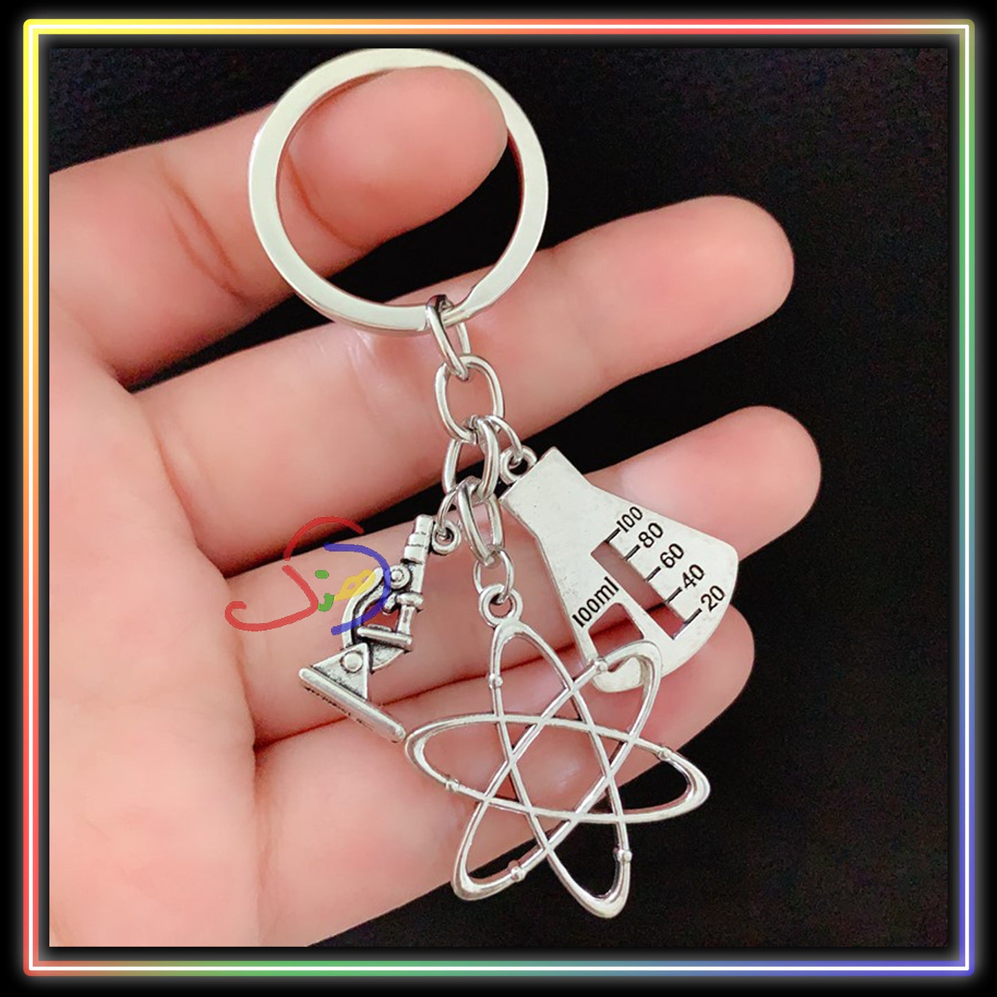 Science Keychain