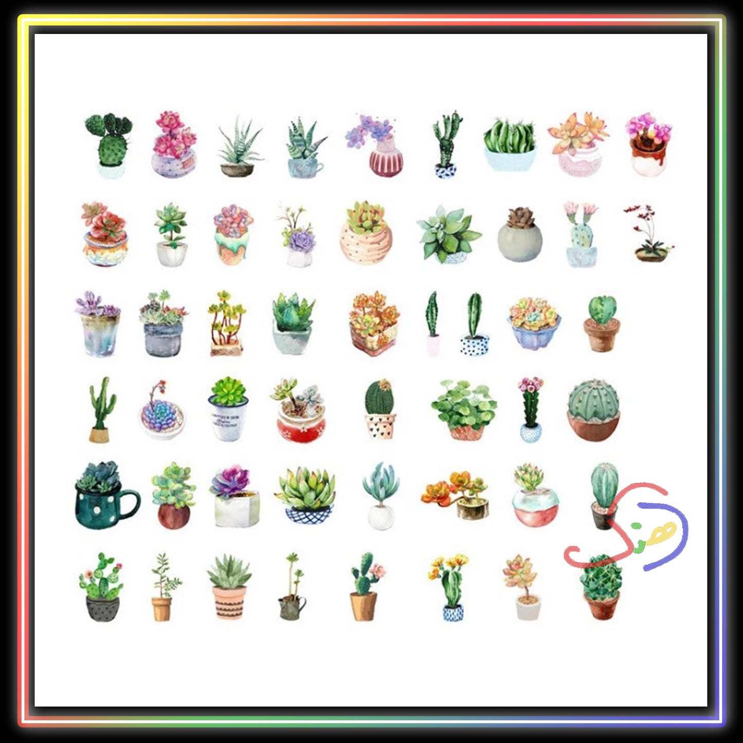 Succulent Stickers