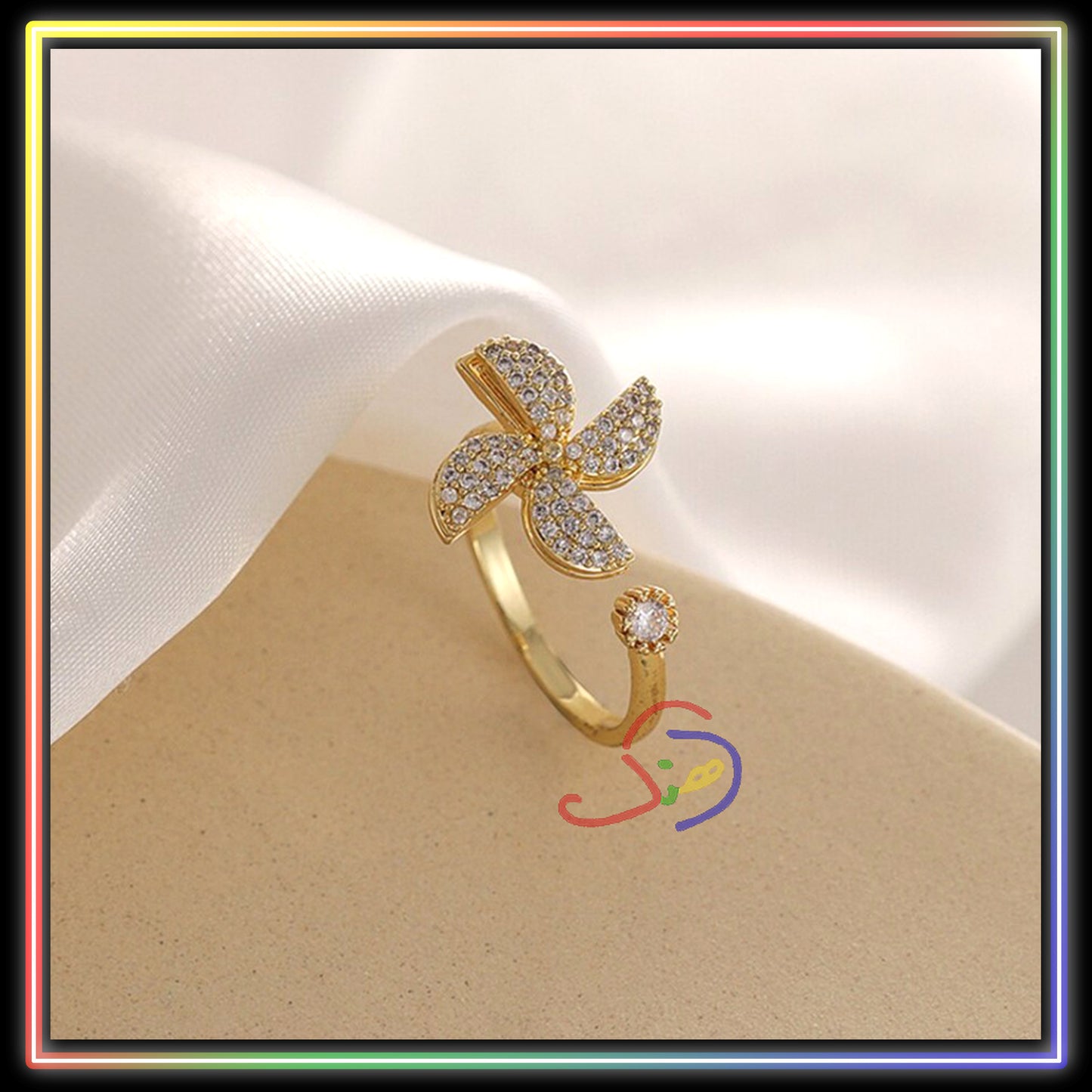 Gorgeous Rotatable Ring