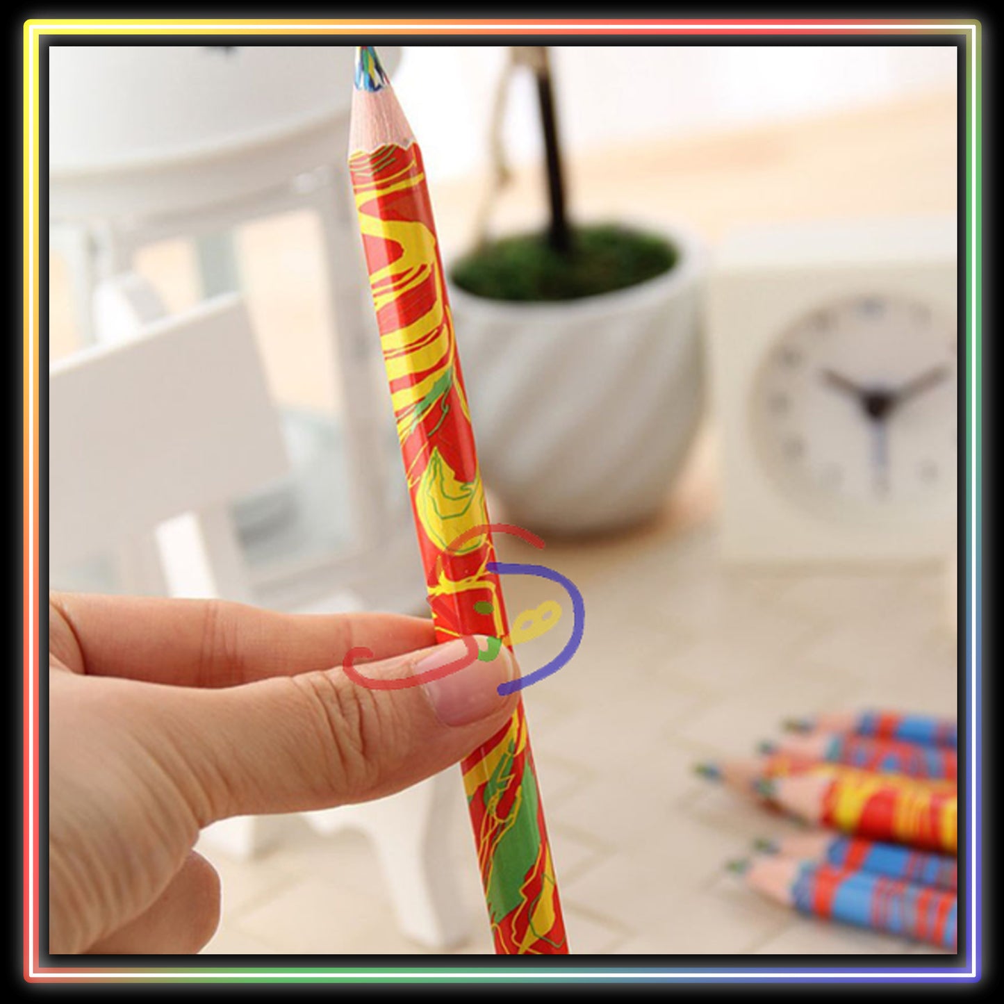 Rainbow Color Pencils