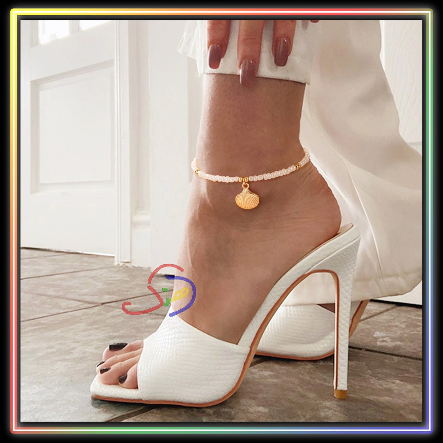 Seashell Anklet