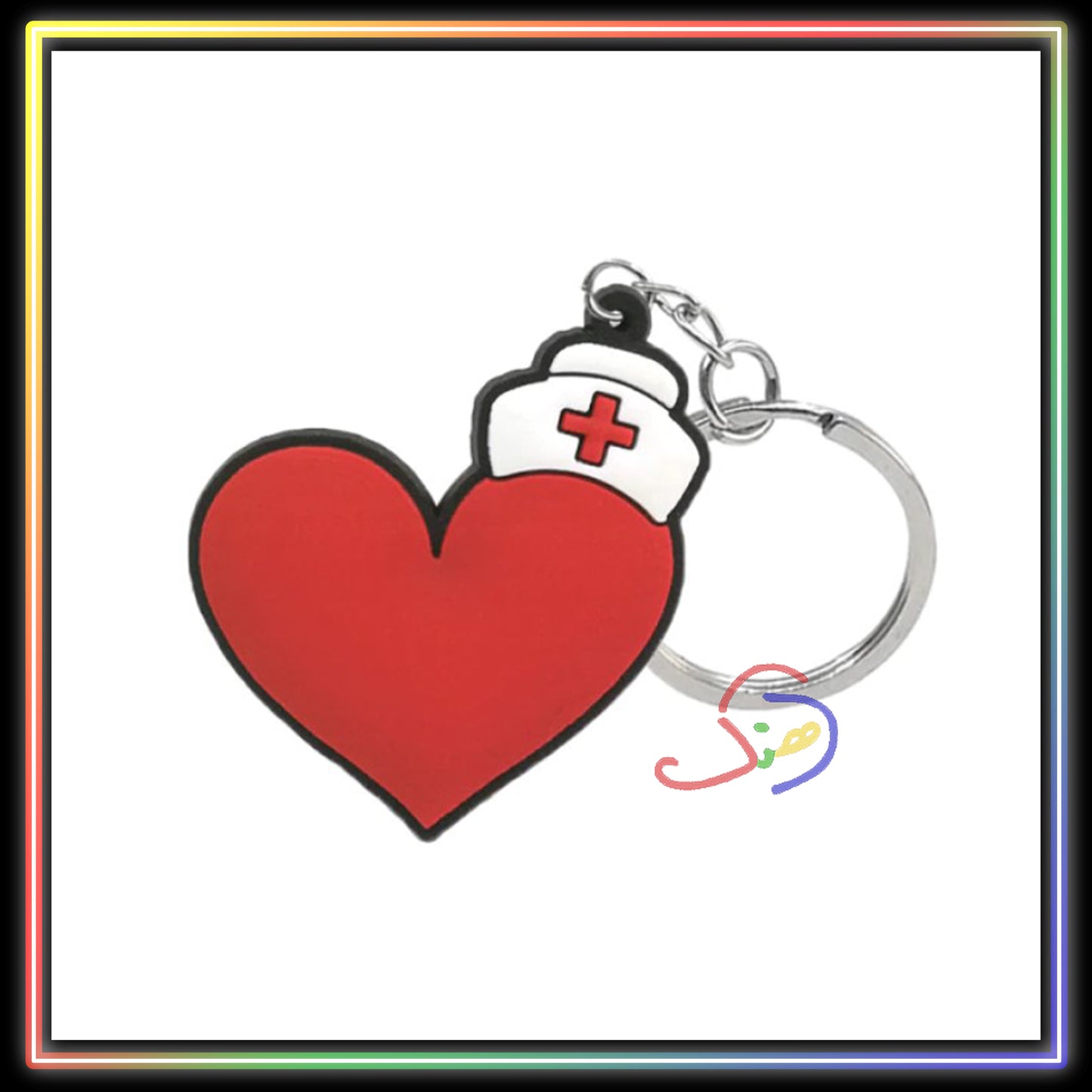 Cartoon Medical Keychain