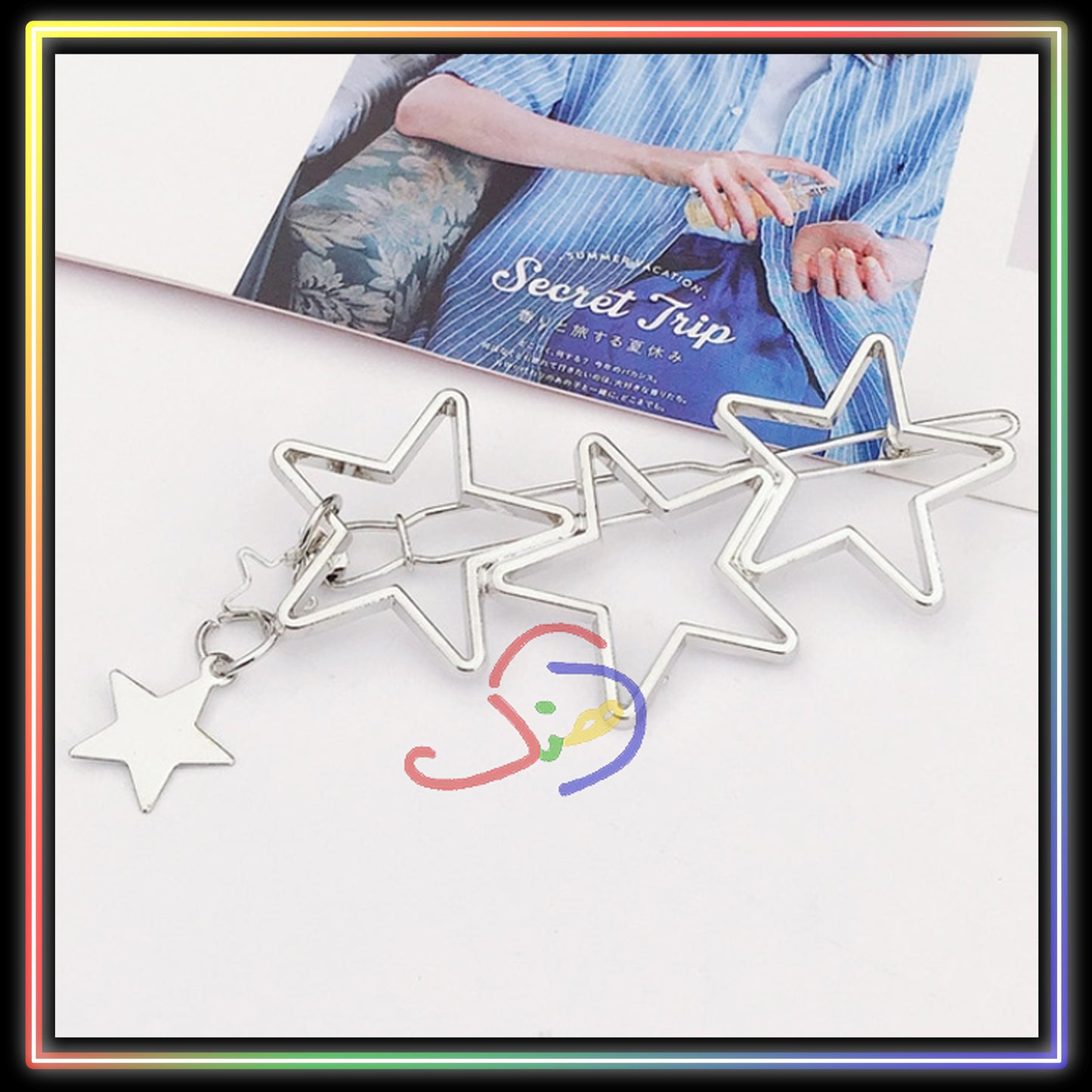 Hollow Star Hair Clip