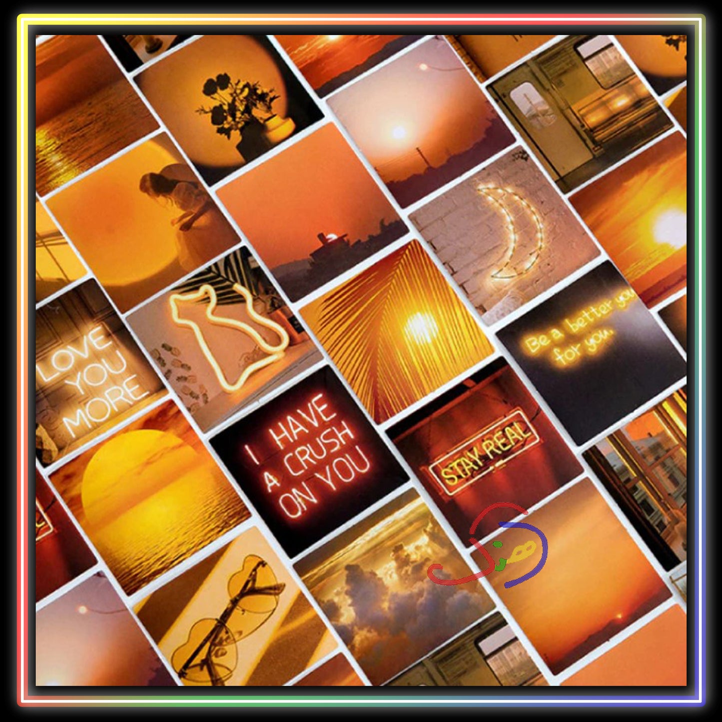 Gorgeous Sunset Stickers