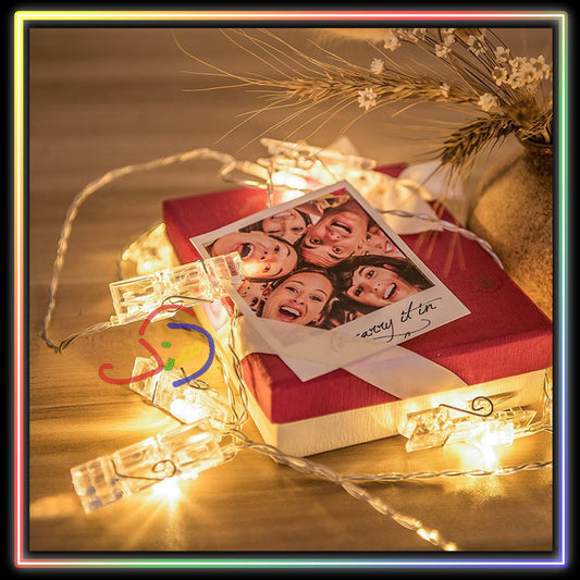 10 Clips LED Light String