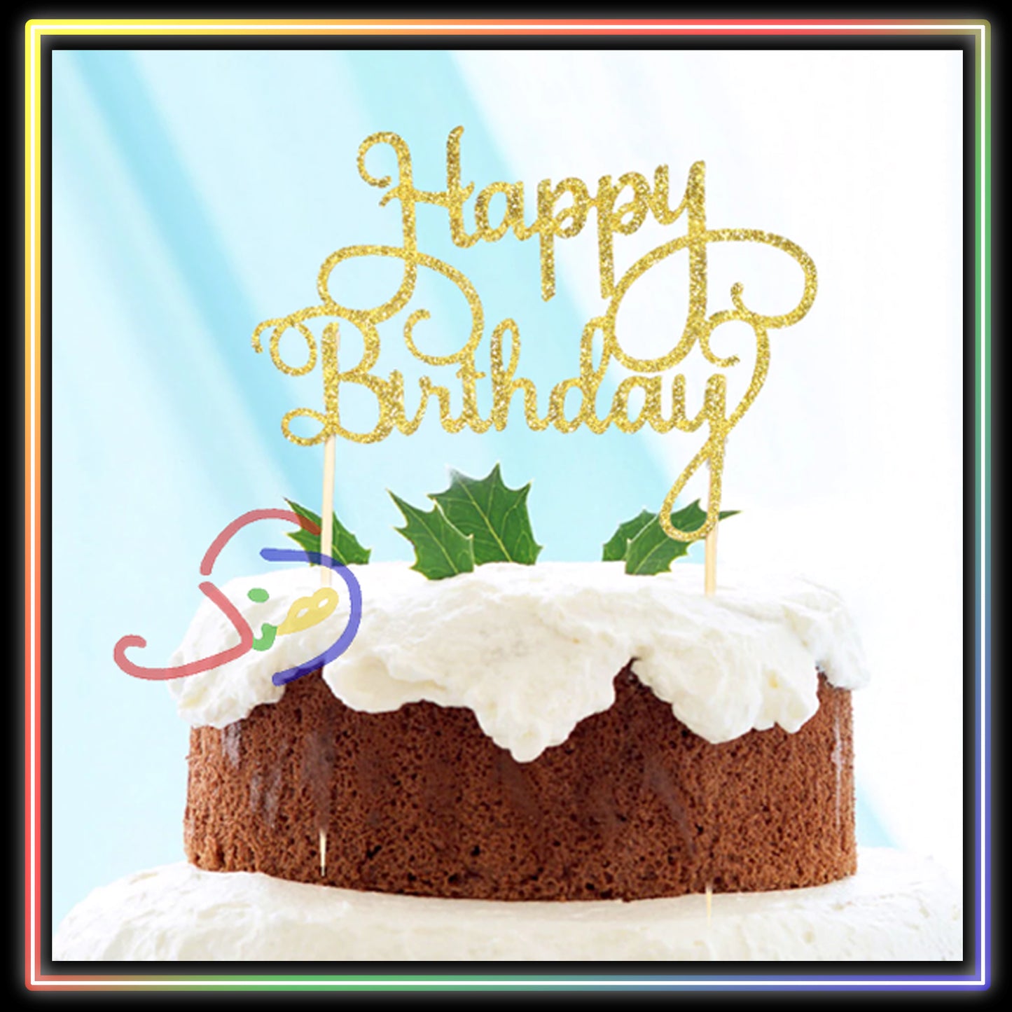 Happy Birthday Cake Toppers