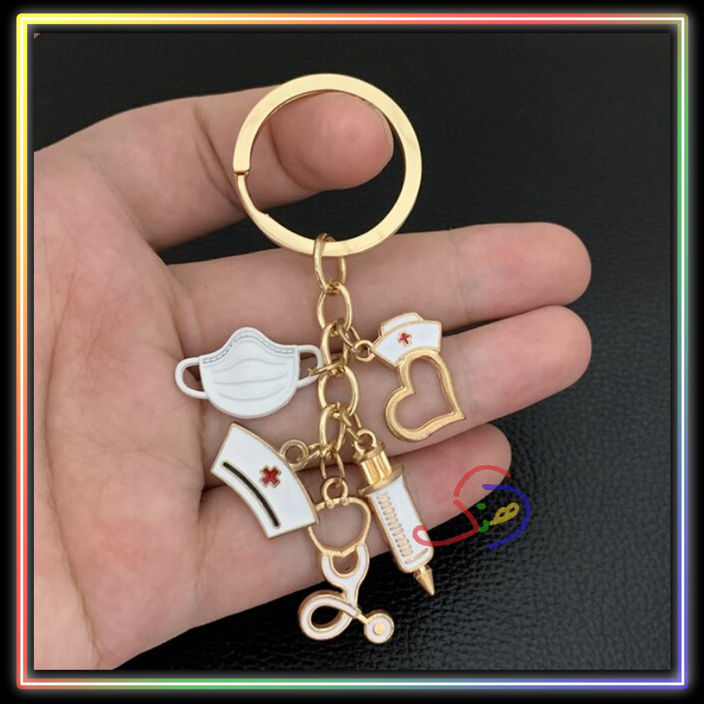 White Medical Charms