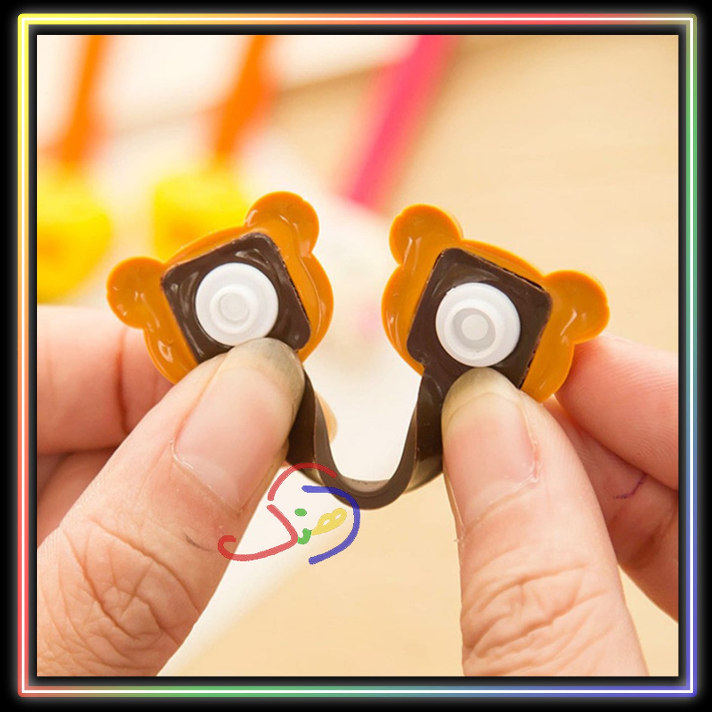 Silicone Cable Winders (Cartoon Style)