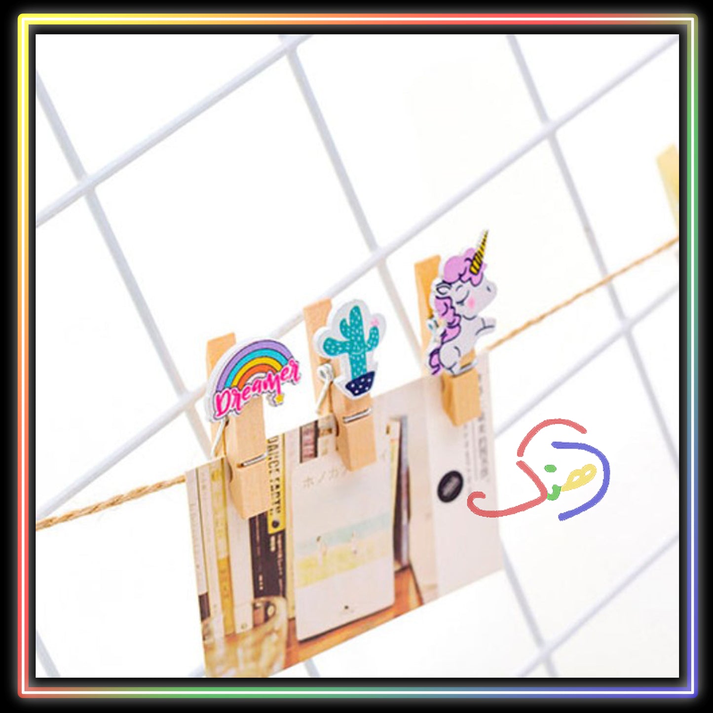 Unicorn Mini Pegs