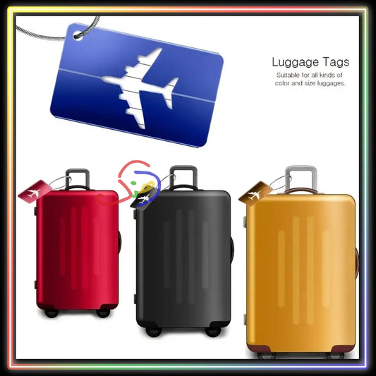 Metal Suitcase Tag