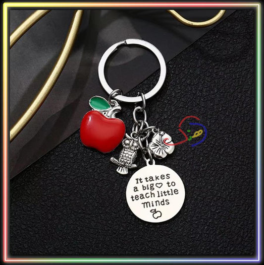 Cute Teacher Keychain