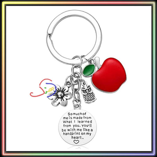 Cute Teacher Keychain