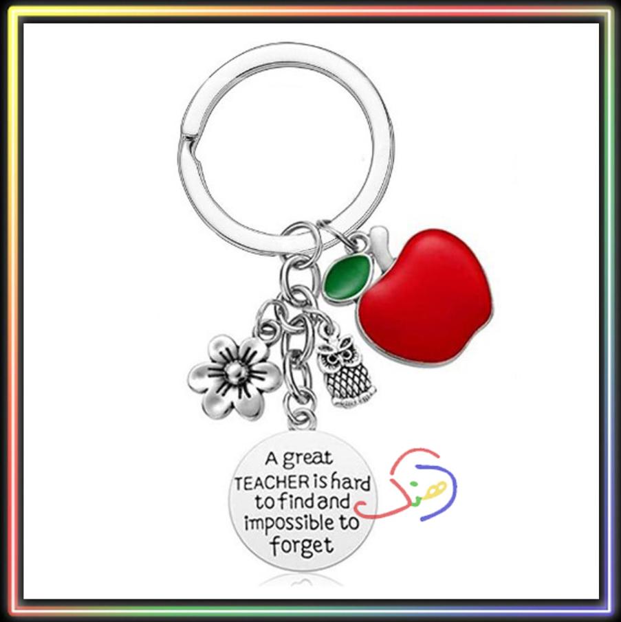 Cute Teacher Keychain