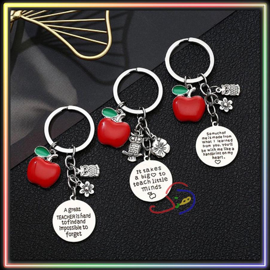 Cute Teacher Keychain