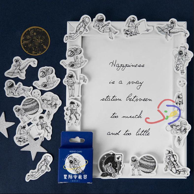 Interstellar Astronauts Stickers