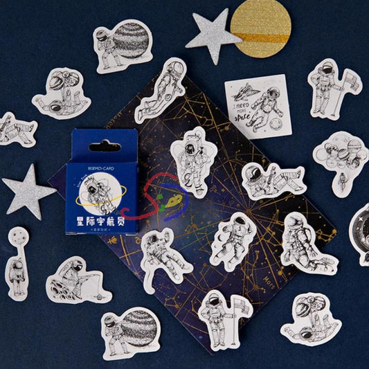 Interstellar Astronauts Stickers