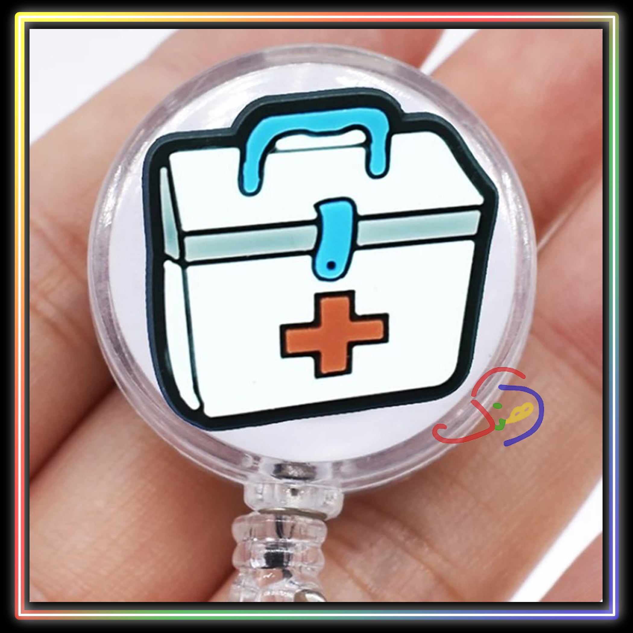 Retractable Card Holder (First Aid Box) – dhanak.store