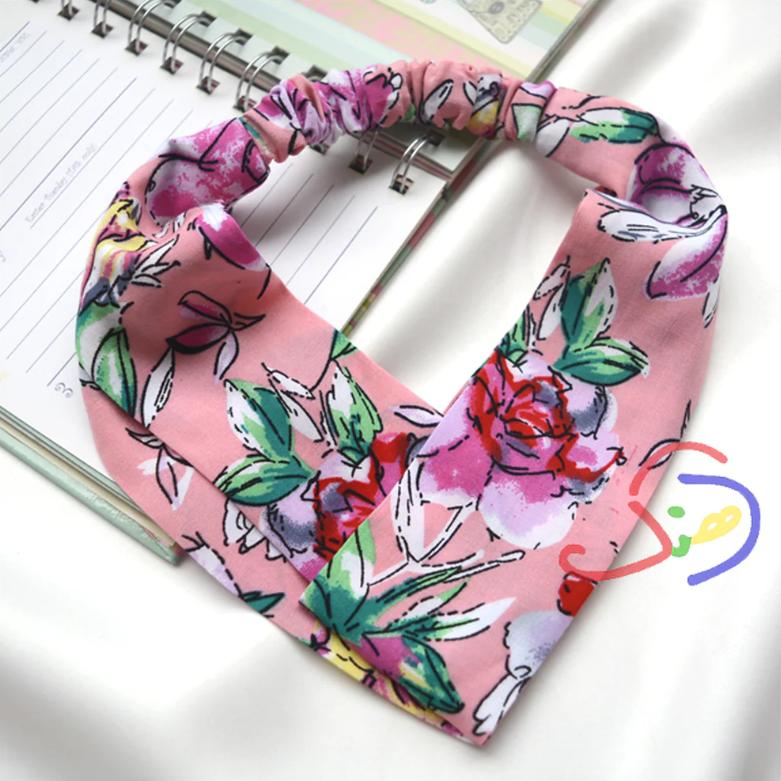 Pink Garden Headband