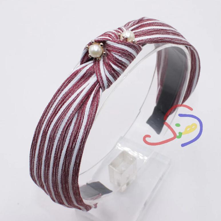 Top-knot Stripped Hairband