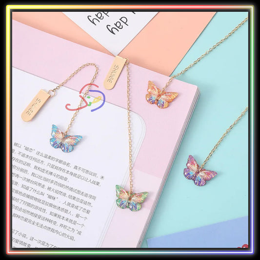Exquisite Butterfly Bookmark