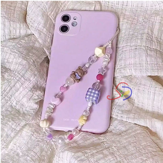 Cute Teddy Phone Charm