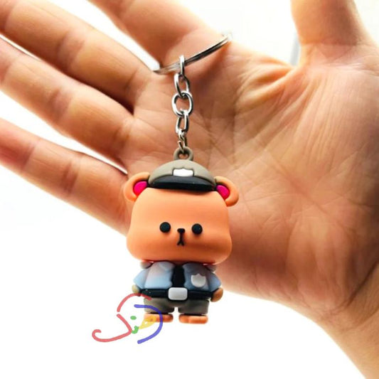 Silicone Cartoon Keychain