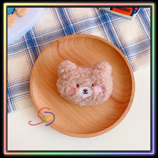 Fluffy Bear Pin