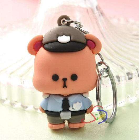 Silicone Cartoon Keychain