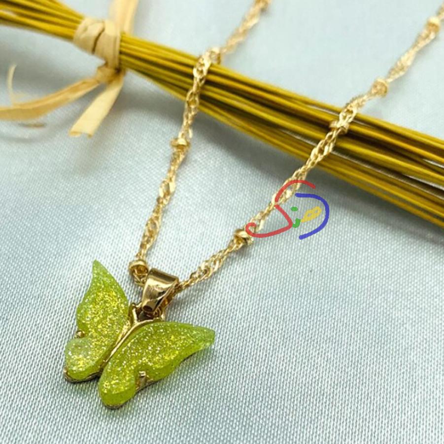 Cute Butterfly Pendant Chain
