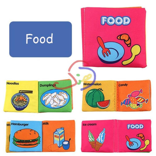 Soft Cloth Book (Food)