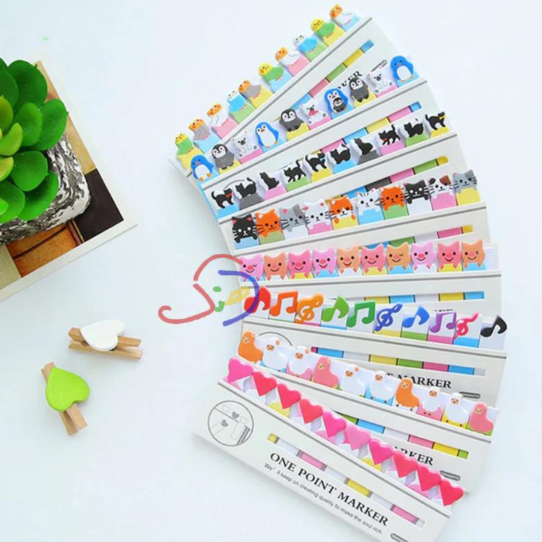 Cartoon Sticky Bookmarks