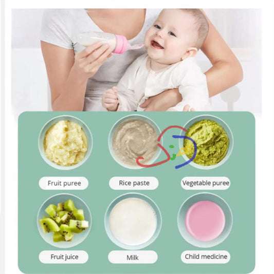 Baby Feeding Spoon Bottle