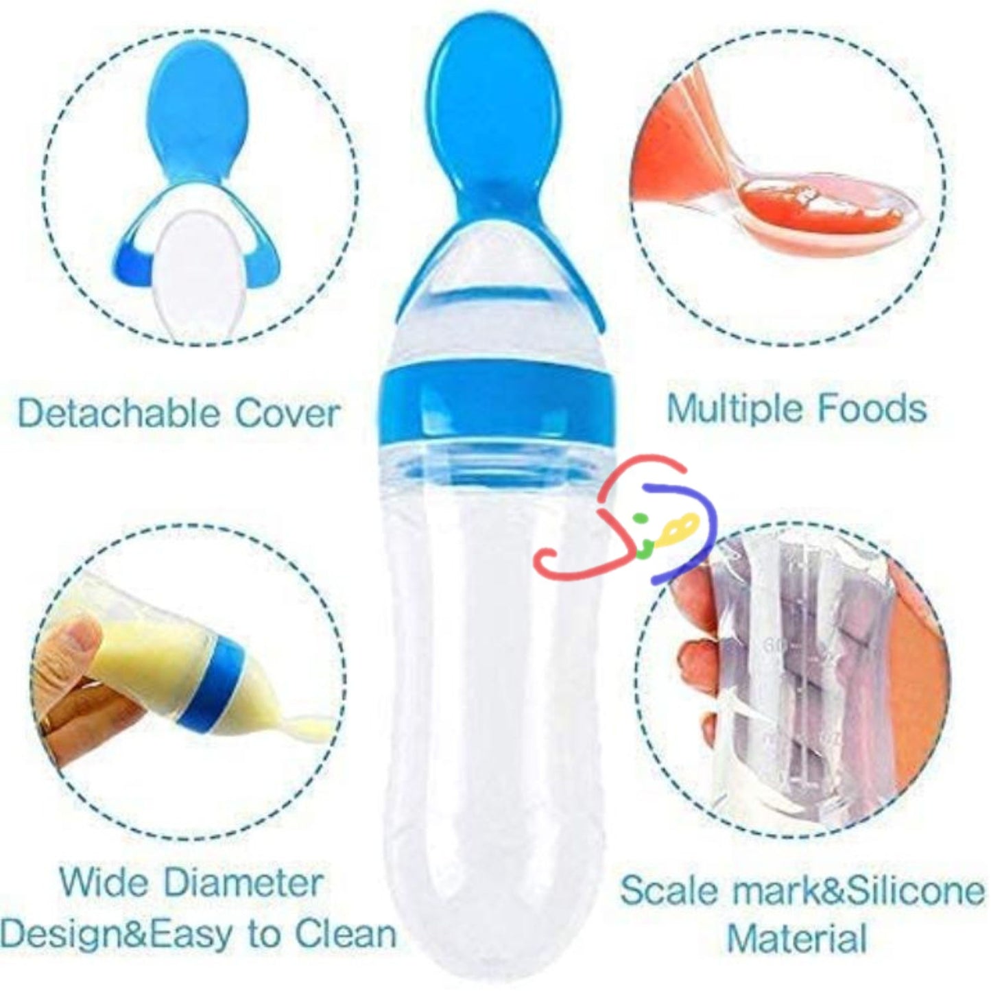 Baby Feeding Spoon Bottle