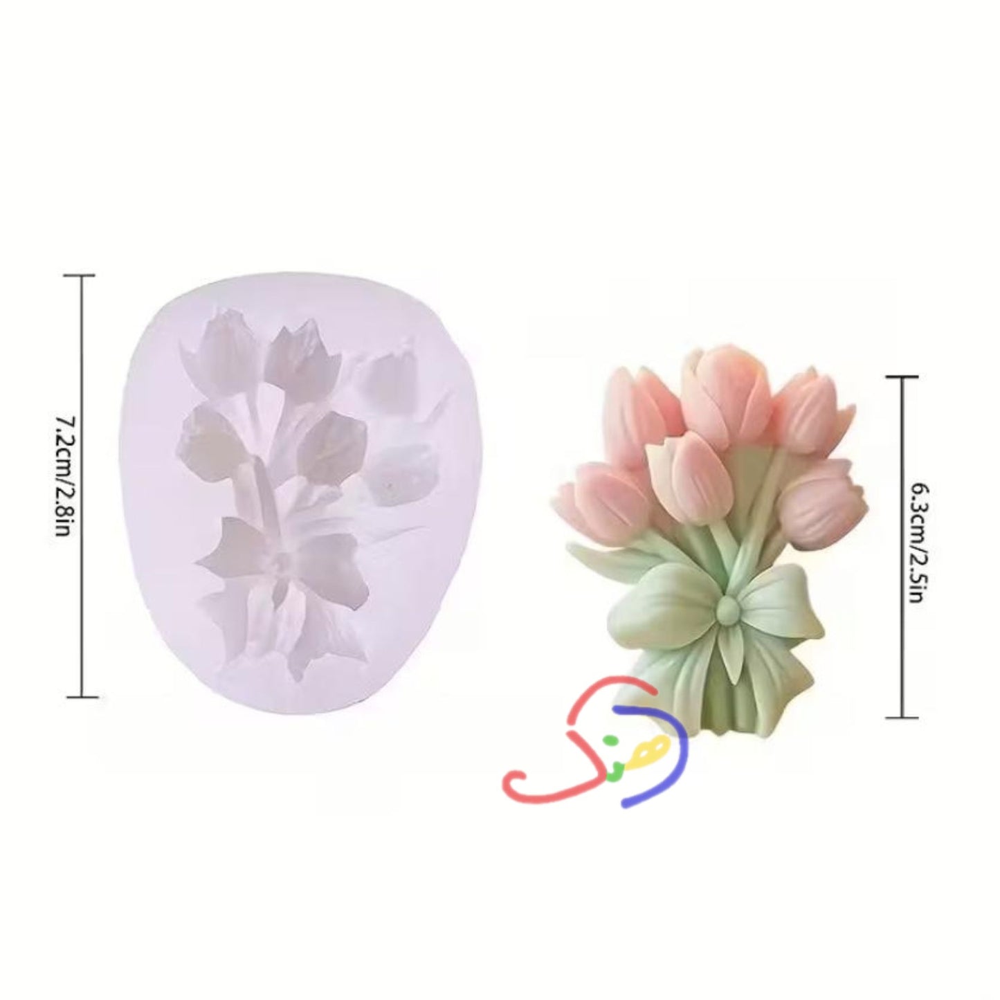 Tulip Bouquet Mold