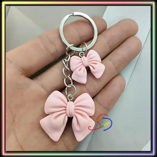 Pookie Bow Keychain