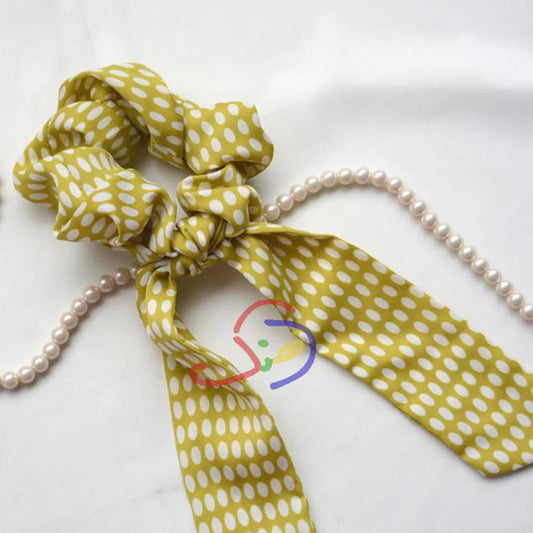 Bow Scrunchie (Geometric)