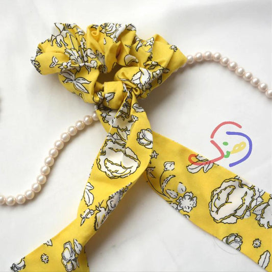 BowScrunchie (Yellow)