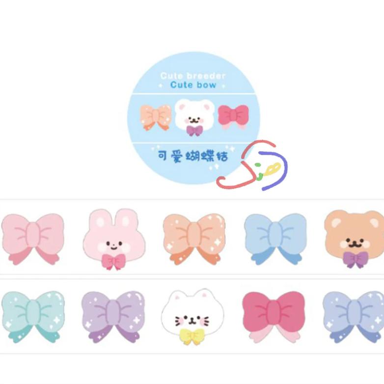 Bow Stickers Roll