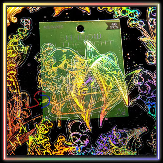 Laser Bronze Stickers