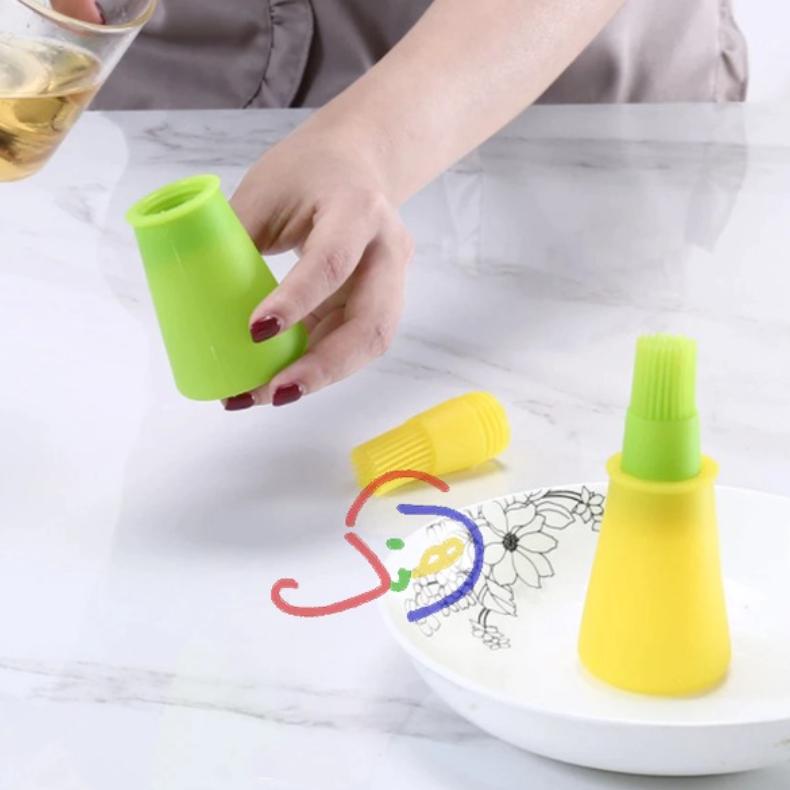 Silicone Oil Brush Bottle
