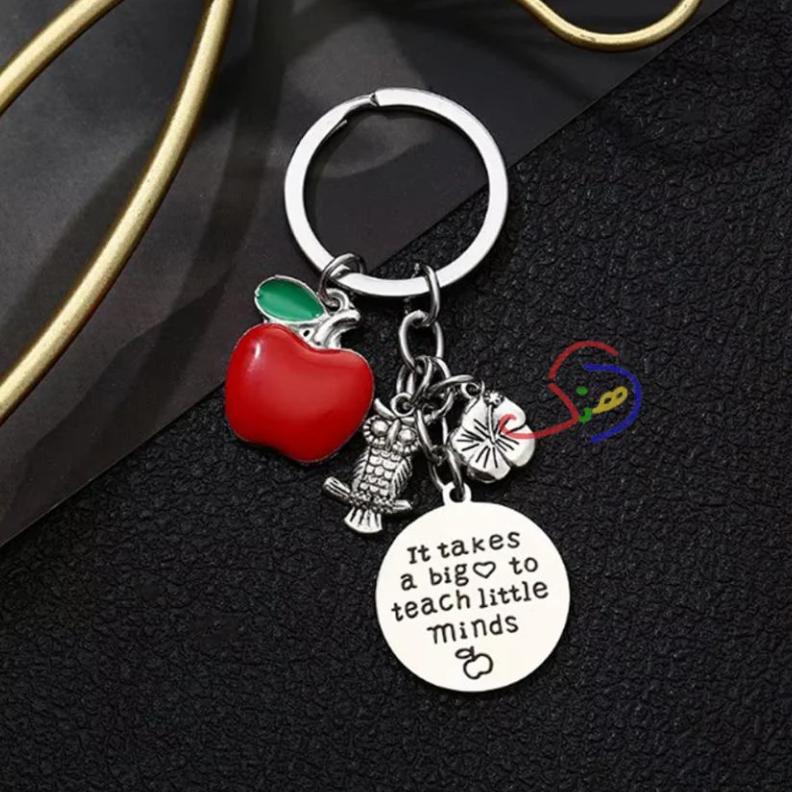 Cute Teacher Keychain