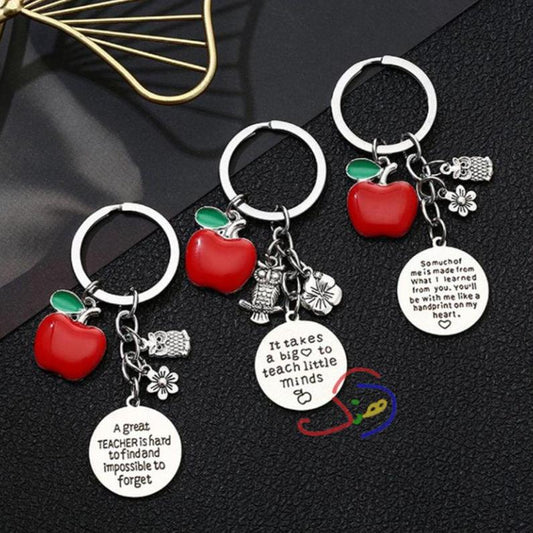 Cute Teacher Keychain