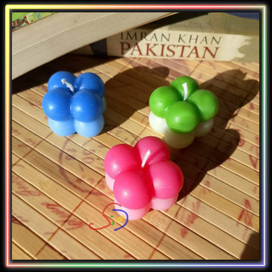 Dual Tone Bubble Candles